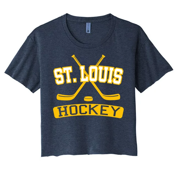 St. Louis Hockey Women's Crop Top Tee