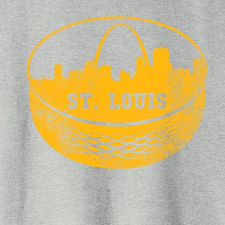 St. Louis Hockey Puck City Women's Crop Top Tee