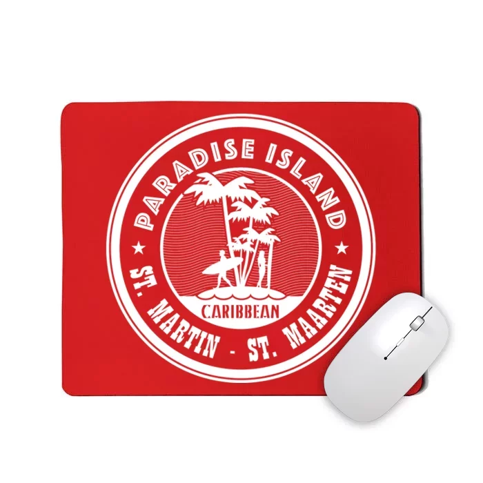 St. Martin Paradise Island Mousepad