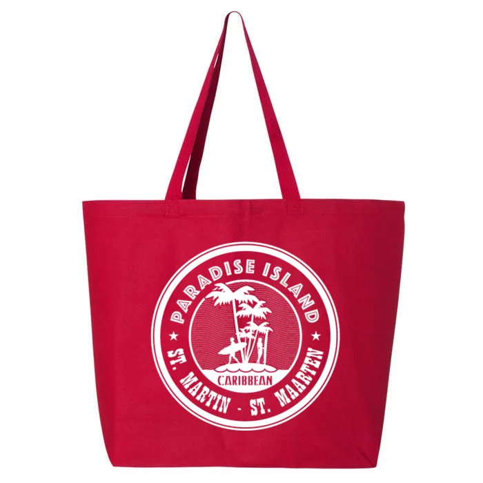 St. Martin Paradise Island 25L Jumbo Tote