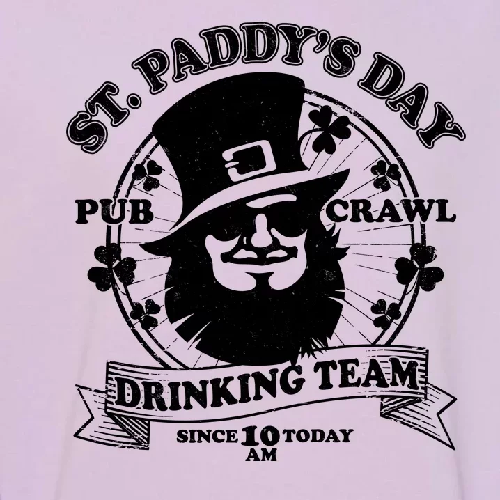 St. Paddy's Day Pub Crawl Drinking Team Garment-Dyed Sweatshirt