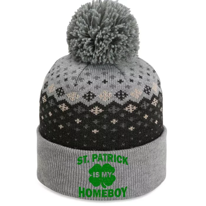 St. Patrick Is My Homeboy The Baniff Cuffed Pom Beanie