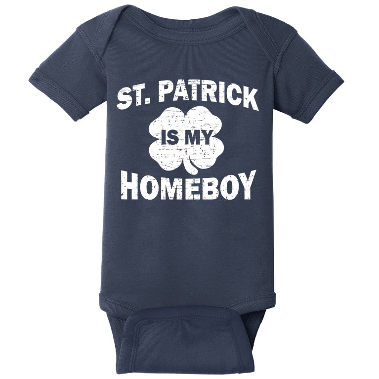 St. Patrick Is My Homeboy Baby Bodysuit