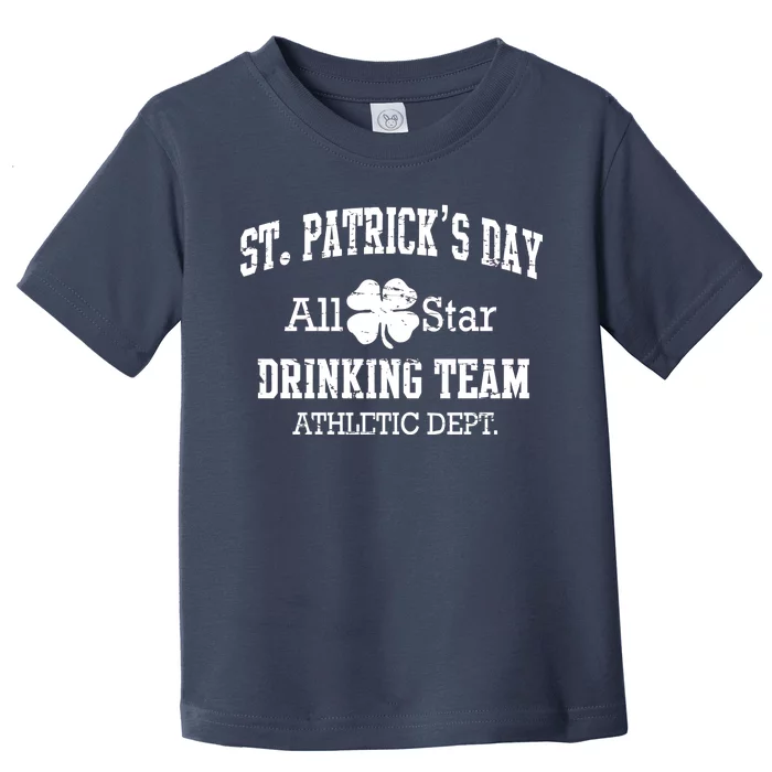 St. Patrick's Day All Star Drinking Team Toddler T-Shirt