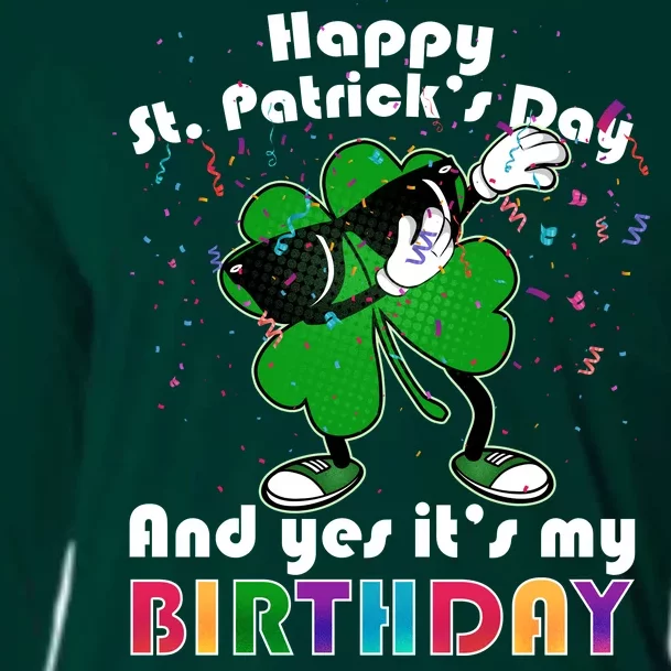 St. Patrick's Day Birthday Cooling Performance Long Sleeve Crew