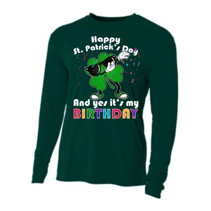 St. Patrick's Day Birthday Cooling Performance Long Sleeve Crew