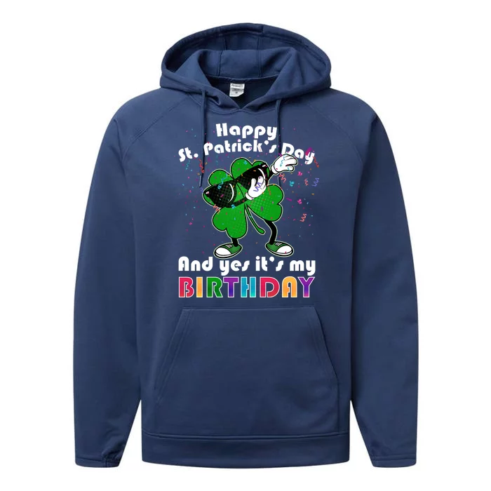 St. Patrick's Day Birthday Performance Fleece Hoodie