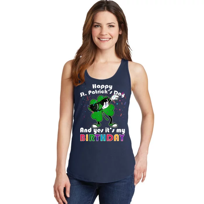 St. Patrick's Day Birthday Ladies Essential Tank