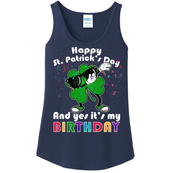 St. Patrick's Day Birthday Ladies Essential Tank