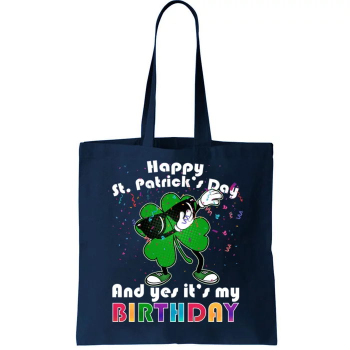 St. Patrick's Day Birthday Tote Bag