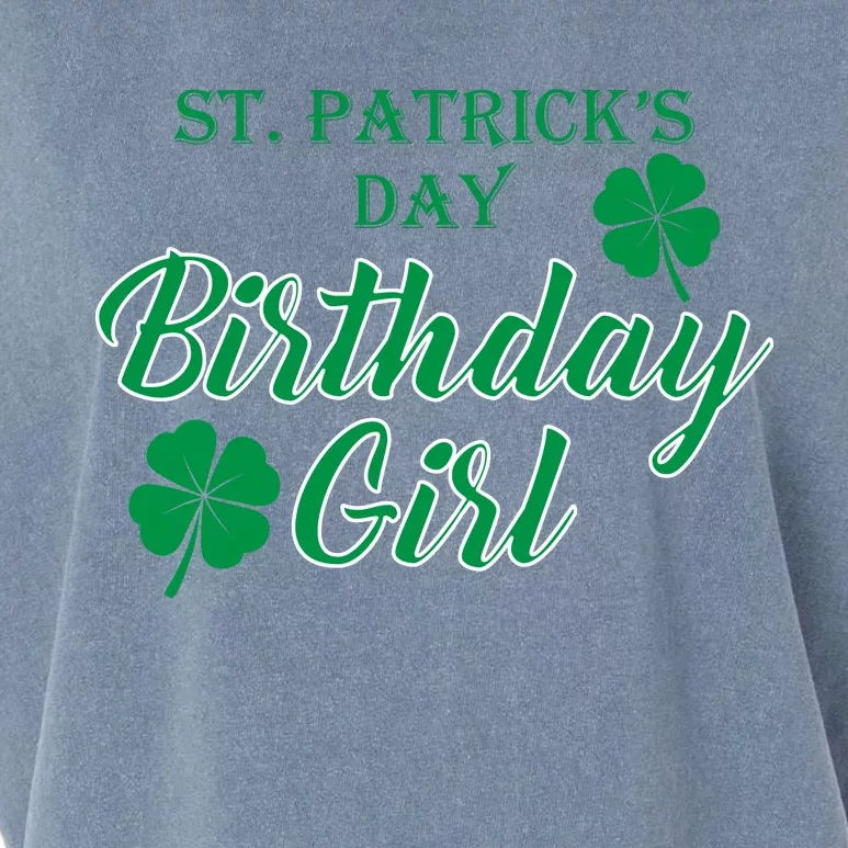 St. Patrick's Day Birthday Girl Garment-Dyed Women's Muscle Tee