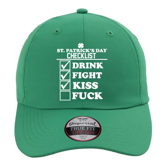 St. Patrick's Day Checklist (Dirty) The Original Performance Cap