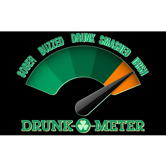 St. Patrick's Day Drunk O Meter Bumper Sticker