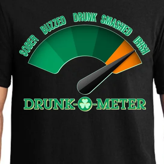 St. Patrick's Day Drunk O Meter Pajama Set