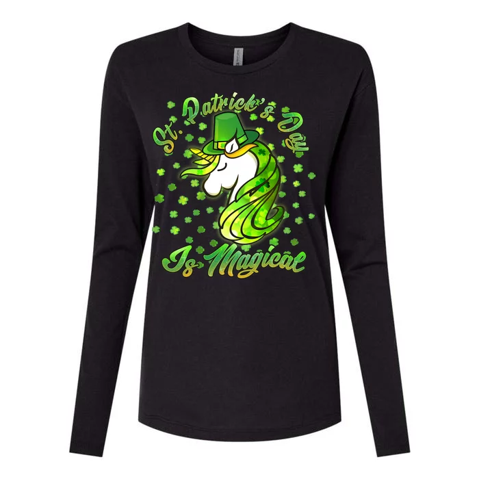 St. Patrick's Day Is Magical Womens Cotton Relaxed Long Sleeve T-Shirt