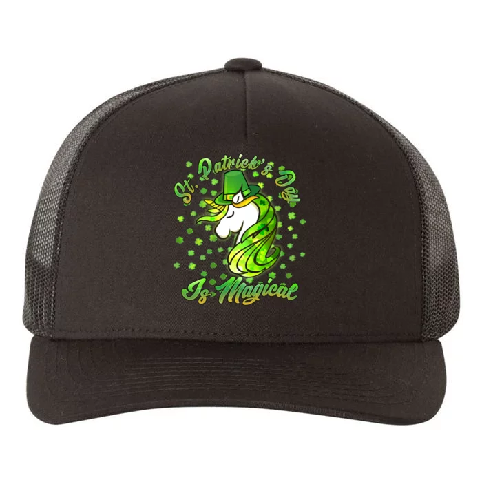 St. Patrick's Day Is Magical Yupoong Adult 5-Panel Trucker Hat