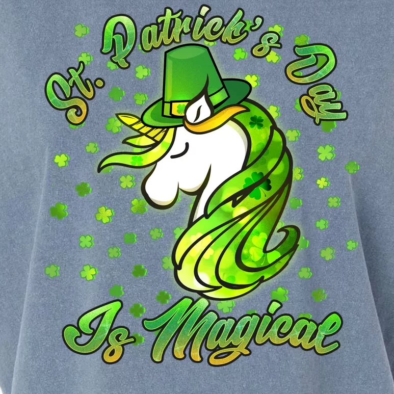 St. Patrick's Day Is Magical Garment-Dyed Women's Muscle Tee