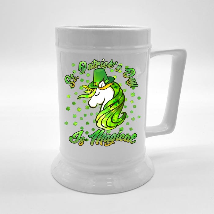 St. Patrick's Day Is Magical Front & Back Beer Stein