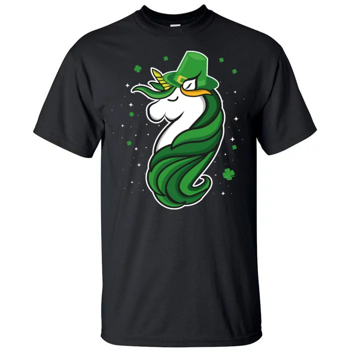 St. Patrick's Day Unicorn Tall T-Shirt