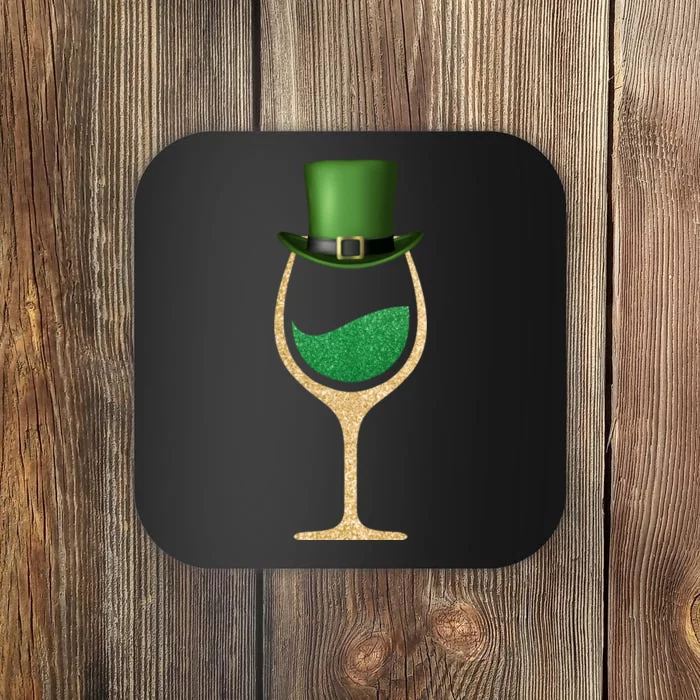 St. Patrick's Day Wine Glass Coaster