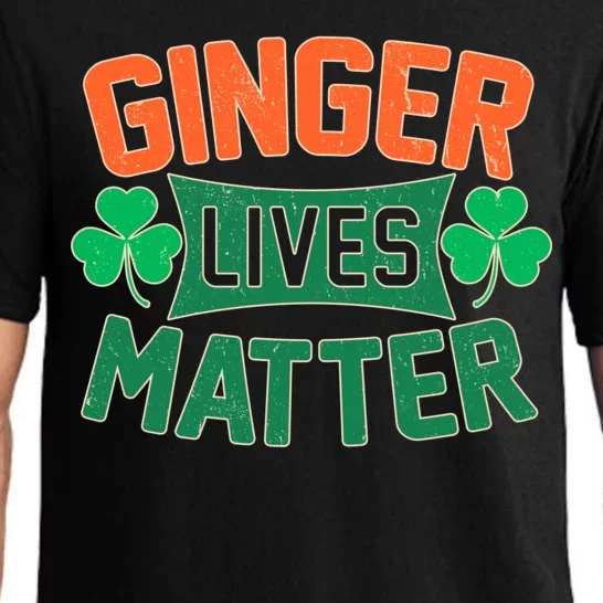 St Patricks Day - Ginger Lives Matter Pajama Set