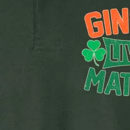 St Patricks Day - Ginger Lives Matter Softstyle Adult Sport Polo