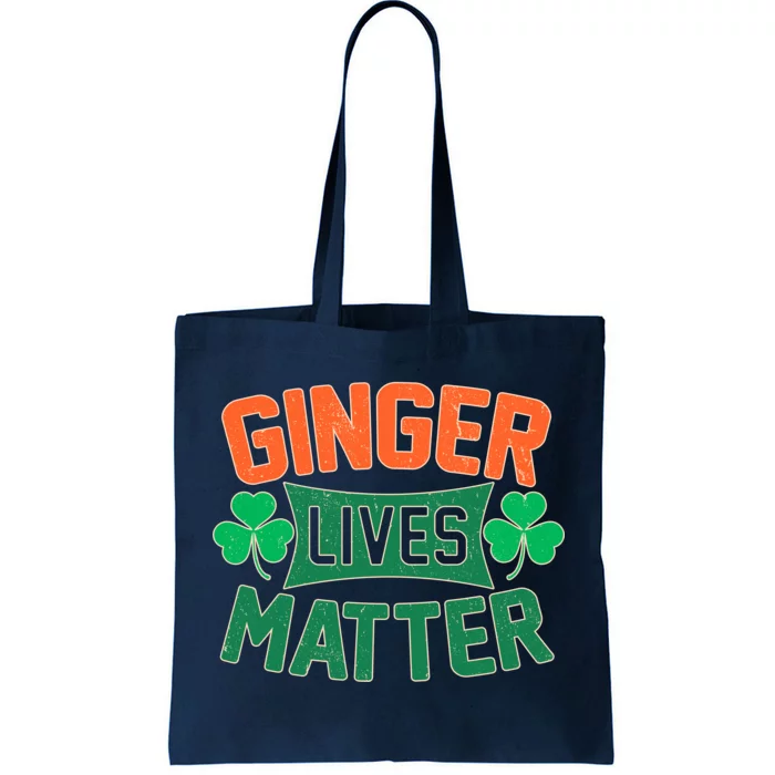 St Patricks Day - Ginger Lives Matter Tote Bag