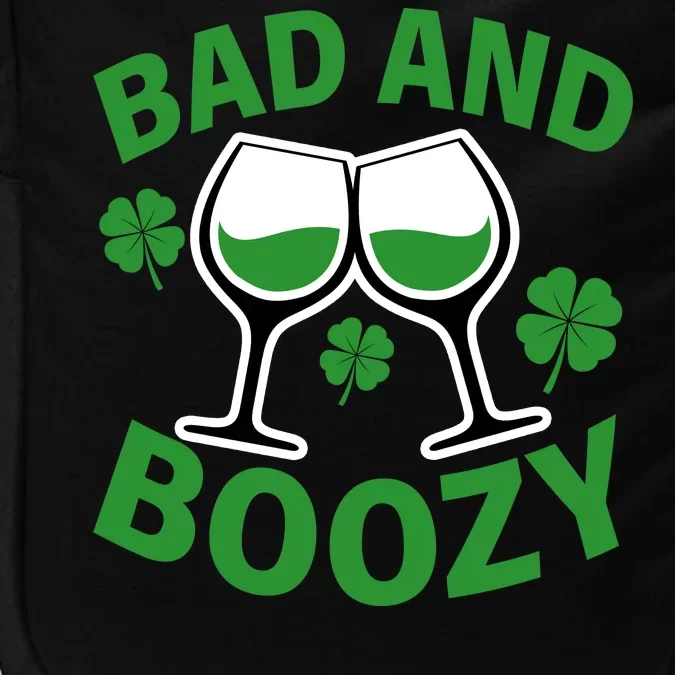 St Patrick's Day Bad and Boozy Impact Tech Backpack