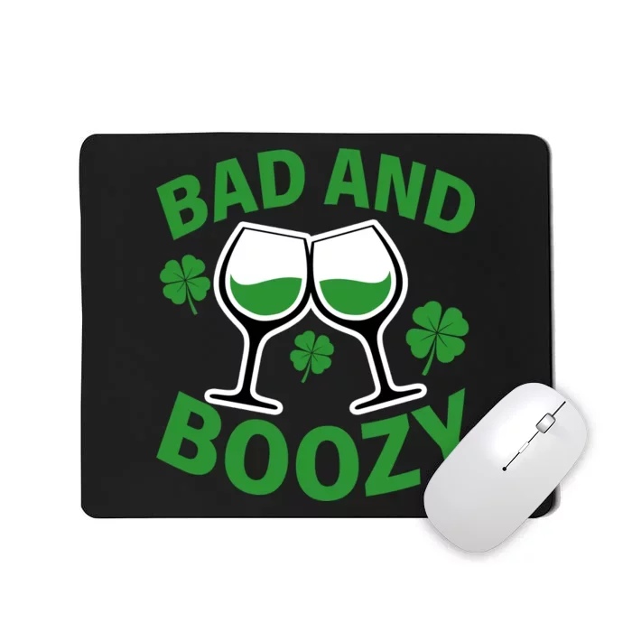 St Patrick's Day Bad and Boozy Mousepad