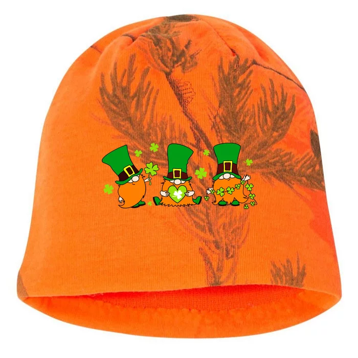 St Patrick's Day Gnome Kati - Camo Knit Beanie