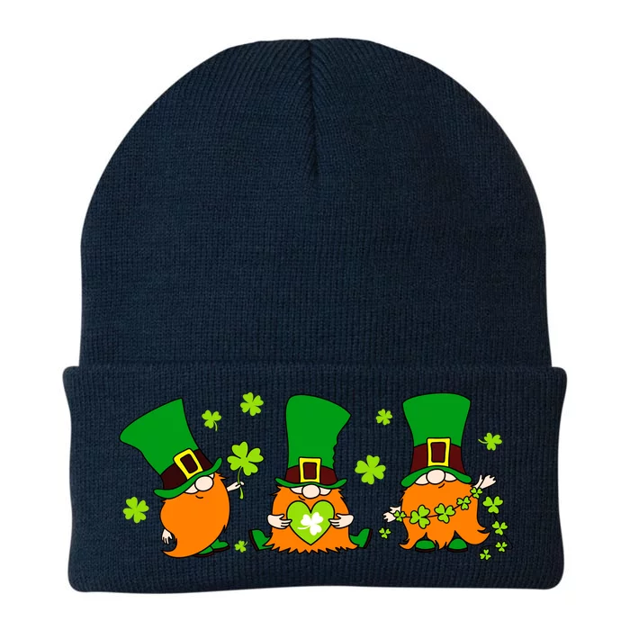 St Patrick's Day Gnome Knit Cap Winter Beanie