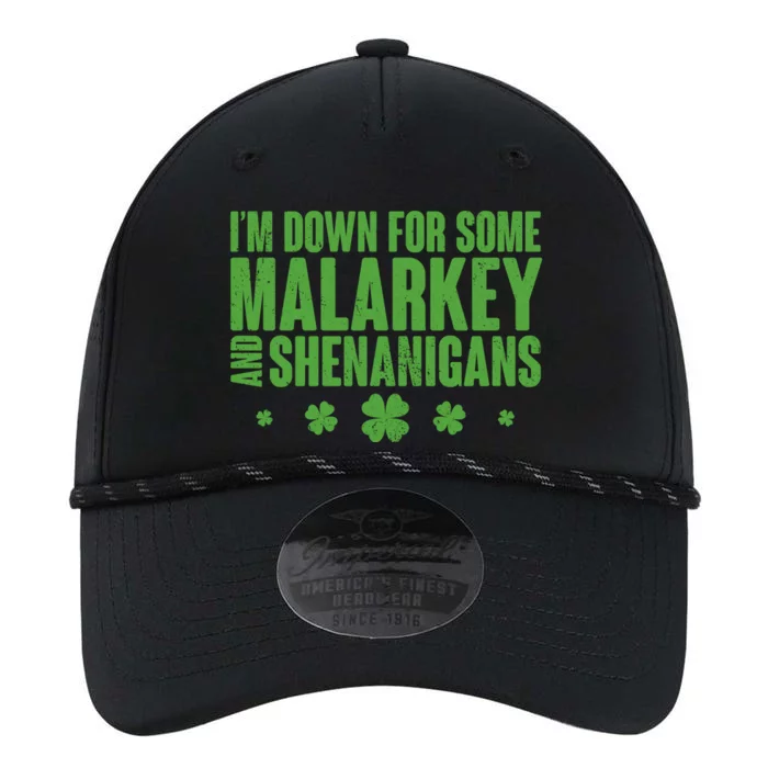 St Patrick's Day I'm Down For Some Malarkey And Shenanigans Performance The Dyno Cap