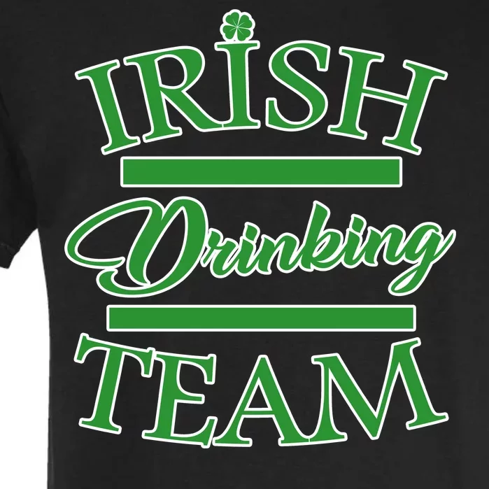 St Patrick's Day Irish Drinking Team Garment-Dyed Heavyweight T-Shirt