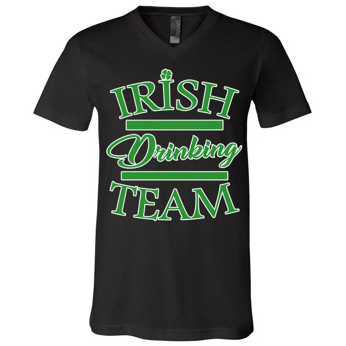 St Patrick's Day Irish Drinking Team V-Neck T-Shirt