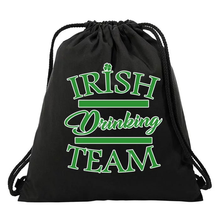 St Patrick's Day Irish Drinking Team Drawstring Bag