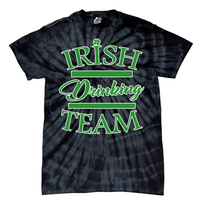 St Patrick's Day Irish Drinking Team Tie-Dye T-Shirt