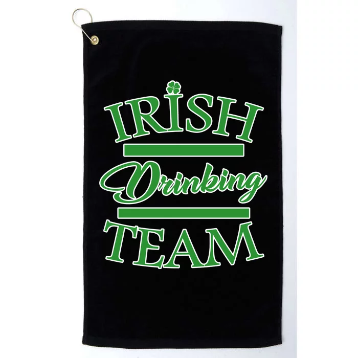 St Patrick's Day Irish Drinking Team Platinum Collection Golf Towel