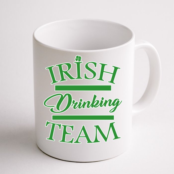 St Patrick's Day Irish Drinking Team Front & Back Coffee Mug