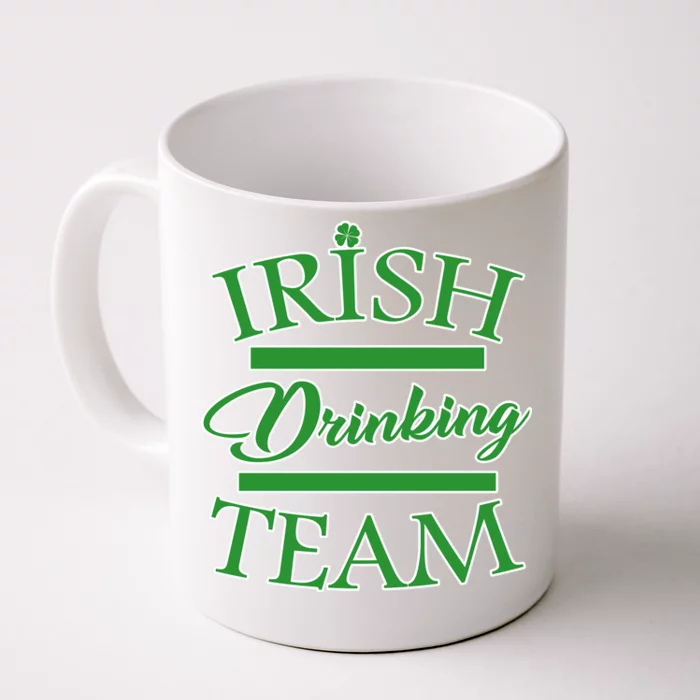 St Patrick's Day Irish Drinking Team Front & Back Coffee Mug