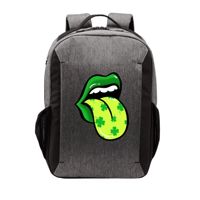 St Patricks Day Irish Lips Vector Backpack