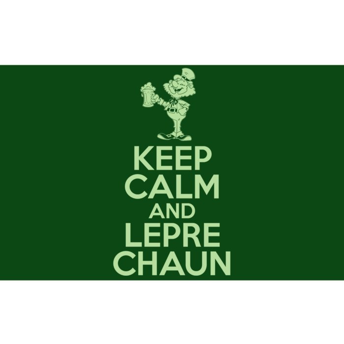 St Patrick's Day Keep Calm And Lepre Chaun Bumper Sticker