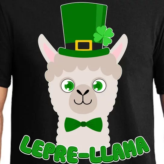 St Patrick's Day Lepre-Llama Pajama Set