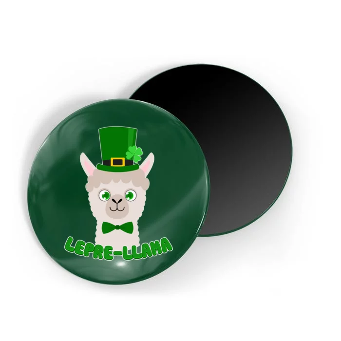 St Patrick's Day Lepre-Llama Magnet