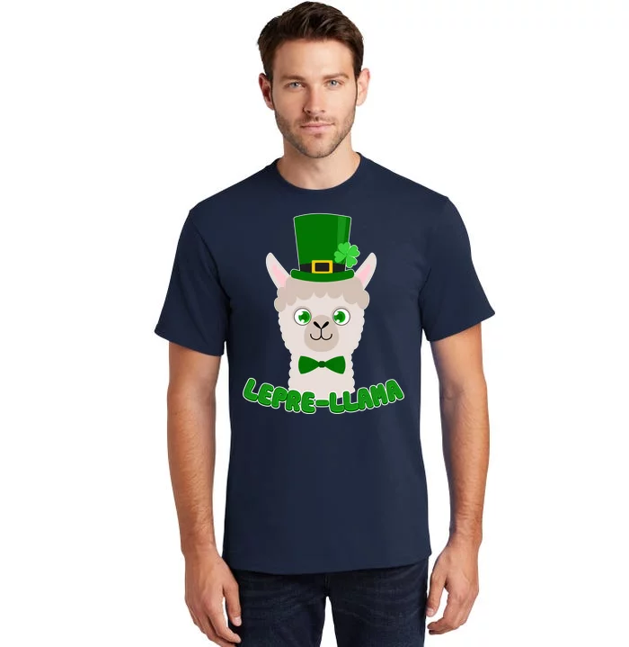 St Patrick's Day Lepre-Llama Tall T-Shirt