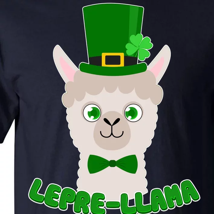 St Patrick's Day Lepre-Llama Tall T-Shirt