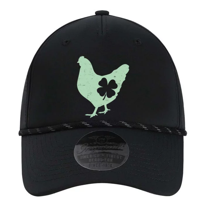 St Patrick's Day Lucky Shamrock Clover Chicken Performance The Dyno Cap