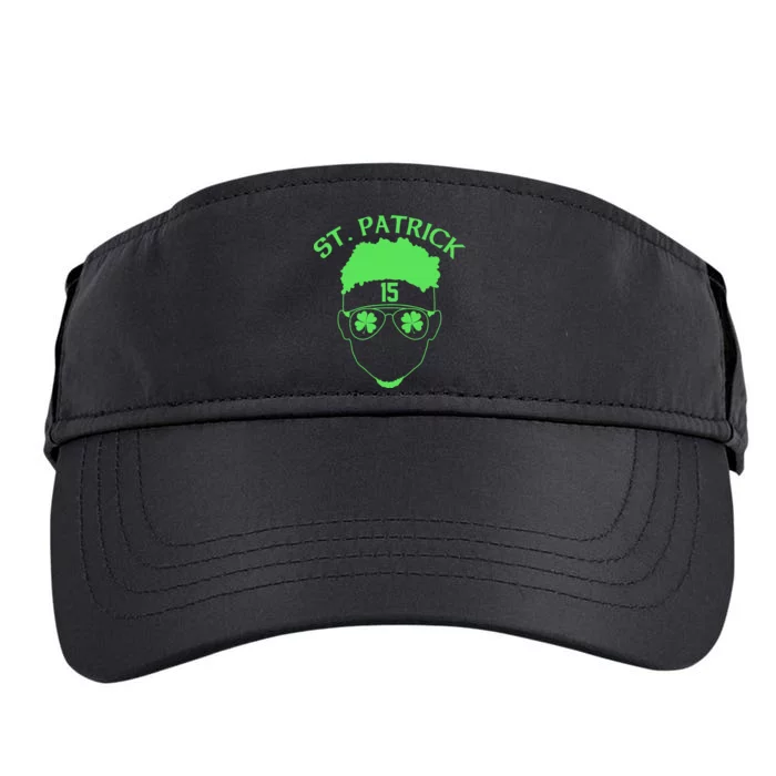 St Patricks Day Mahomes Adult Drive Performance Visor