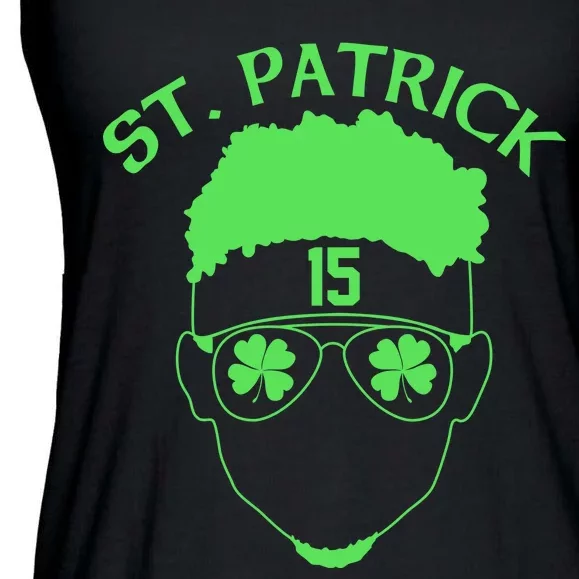 St Patricks Day Mahomes Ladies Essential Flowy Tank