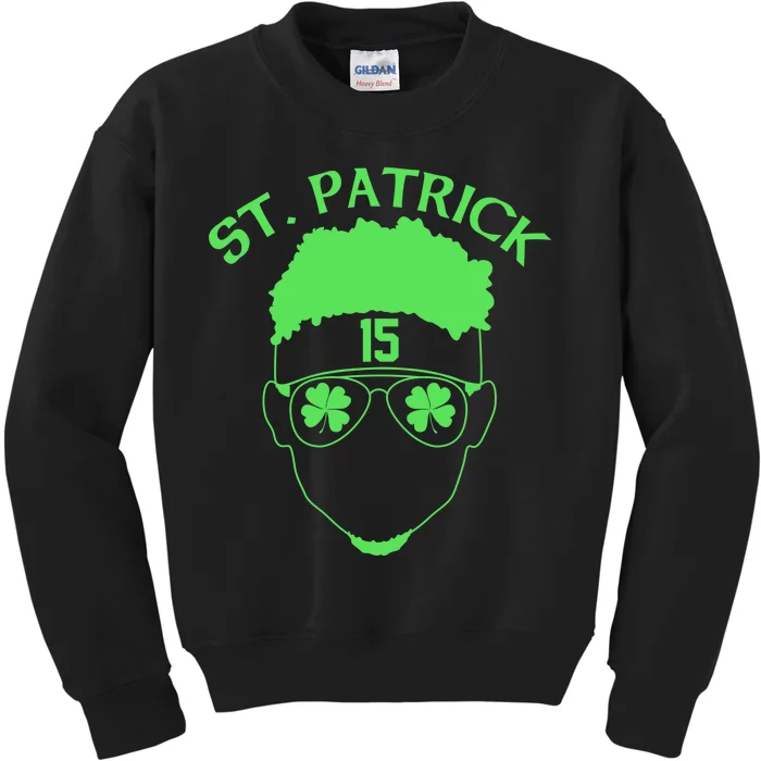 St Patricks Day Mahomes Kids Sweatshirt