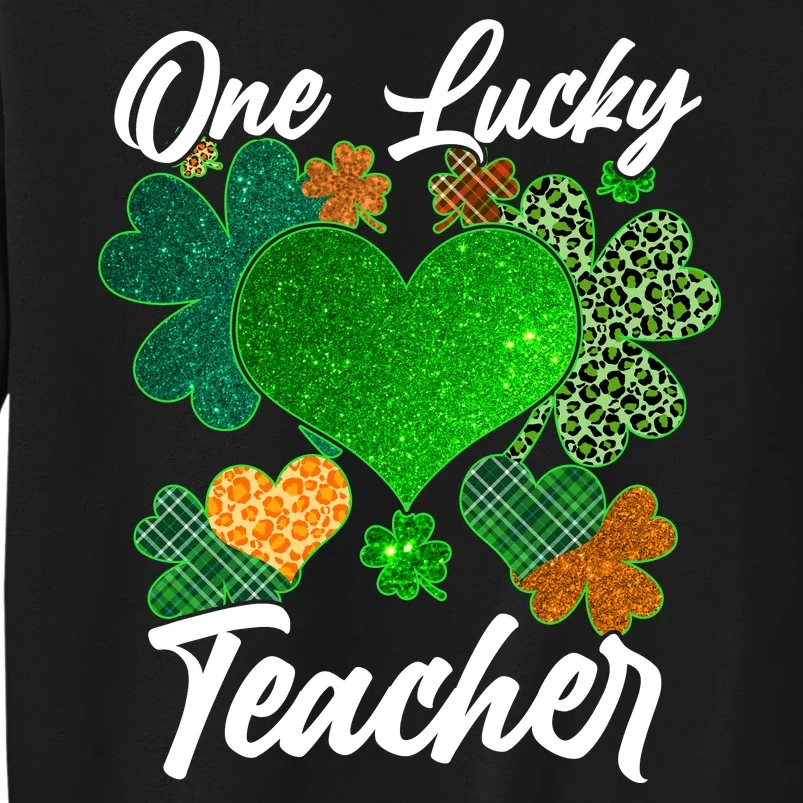 St Patrick's Day One Lucky Teacher Sweatshirt